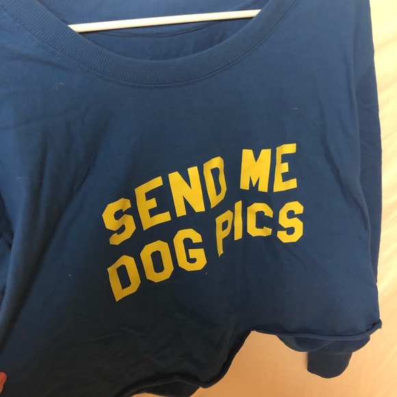 Cropped Blue Crewneck - Picture 2 of 2